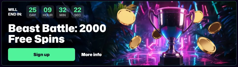 winbeast casino tournaments